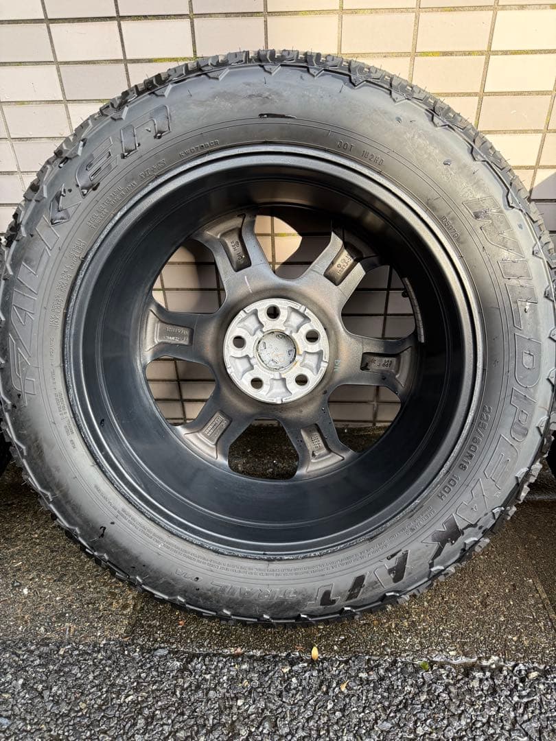 2023年新車外しRAV4 オフロードPKGⅡ 純正18インチ 4本 送料込み