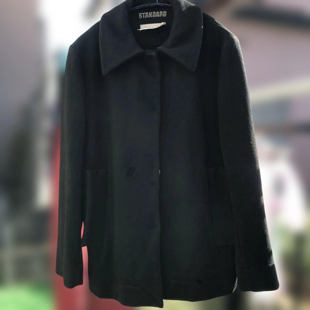 マルジェラ STANDARD 黒 ウールコート