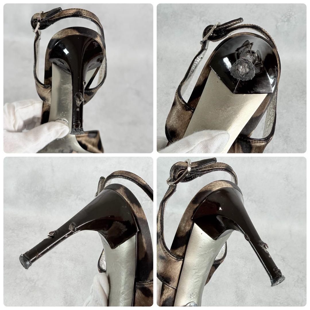 靴 Dolce&Gabbana Leopard Heels 38