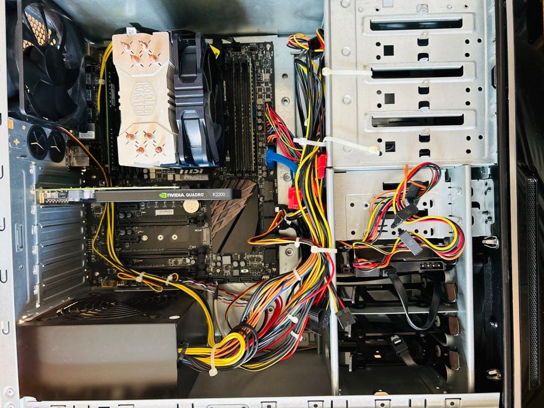 ★タワーpc マウスコンピュータMDV-QX9500SM2-WS-W7P【中古】