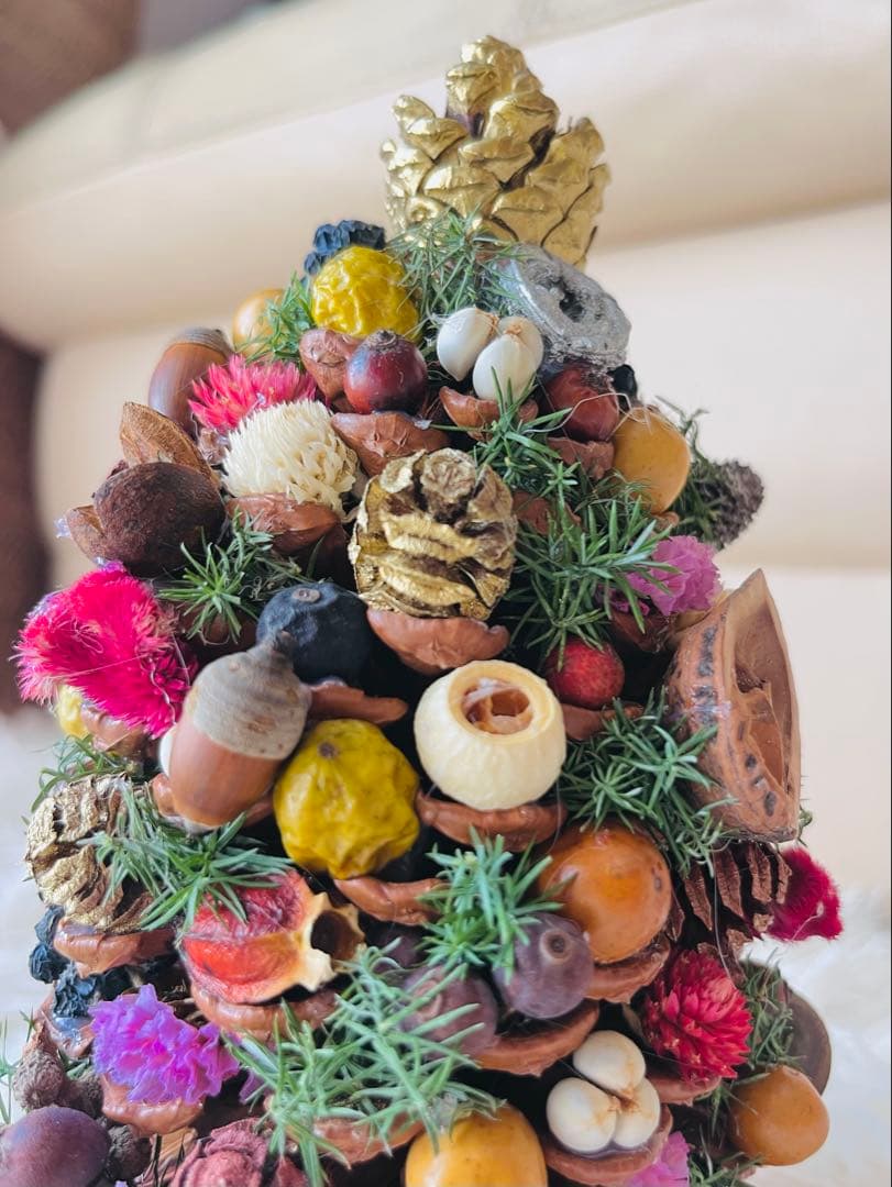 完売❤️大王松と木の実のXmasツリー⭐️ハンドメイド自然素材ナチュラル