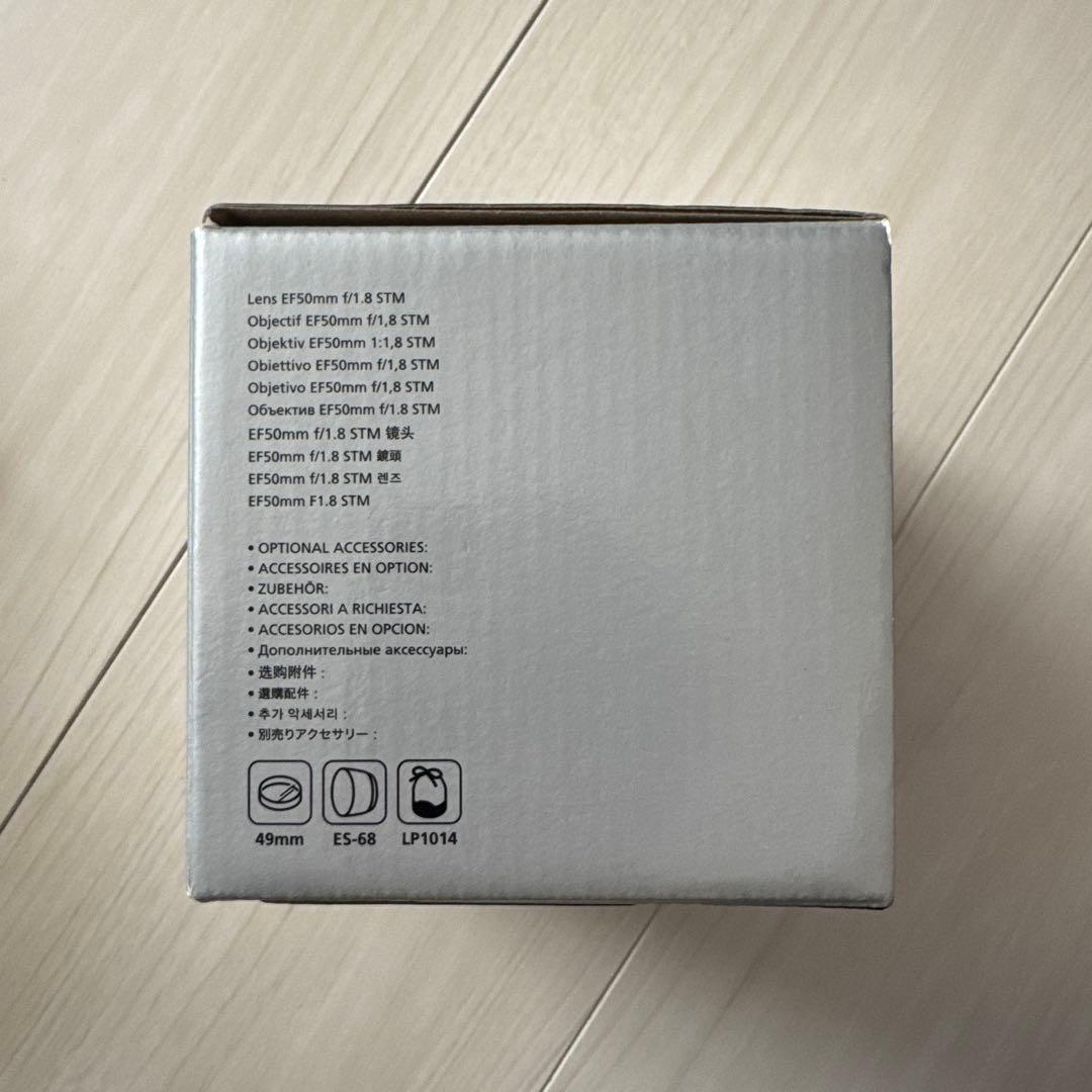 Canon EF50mm f/1.8 STM レンズ