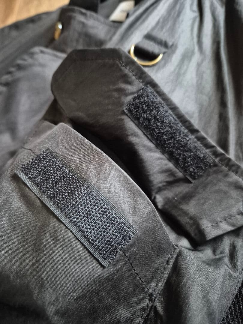 santaku セットアップ　2枚組　ベスト　パンツ　黒　多機能ベスト　キムタク