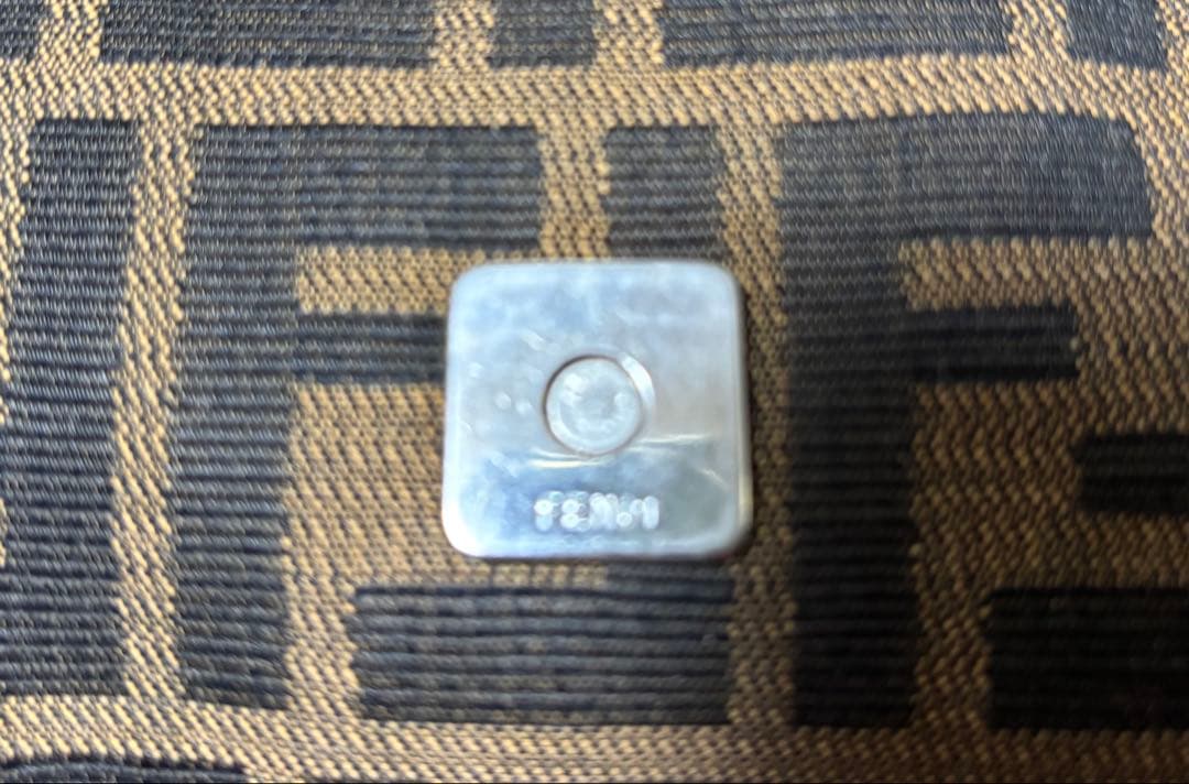 ル*フ様 fendi マンマバケット ショルダーバッグ ズッカ柄　ヴィンテージ