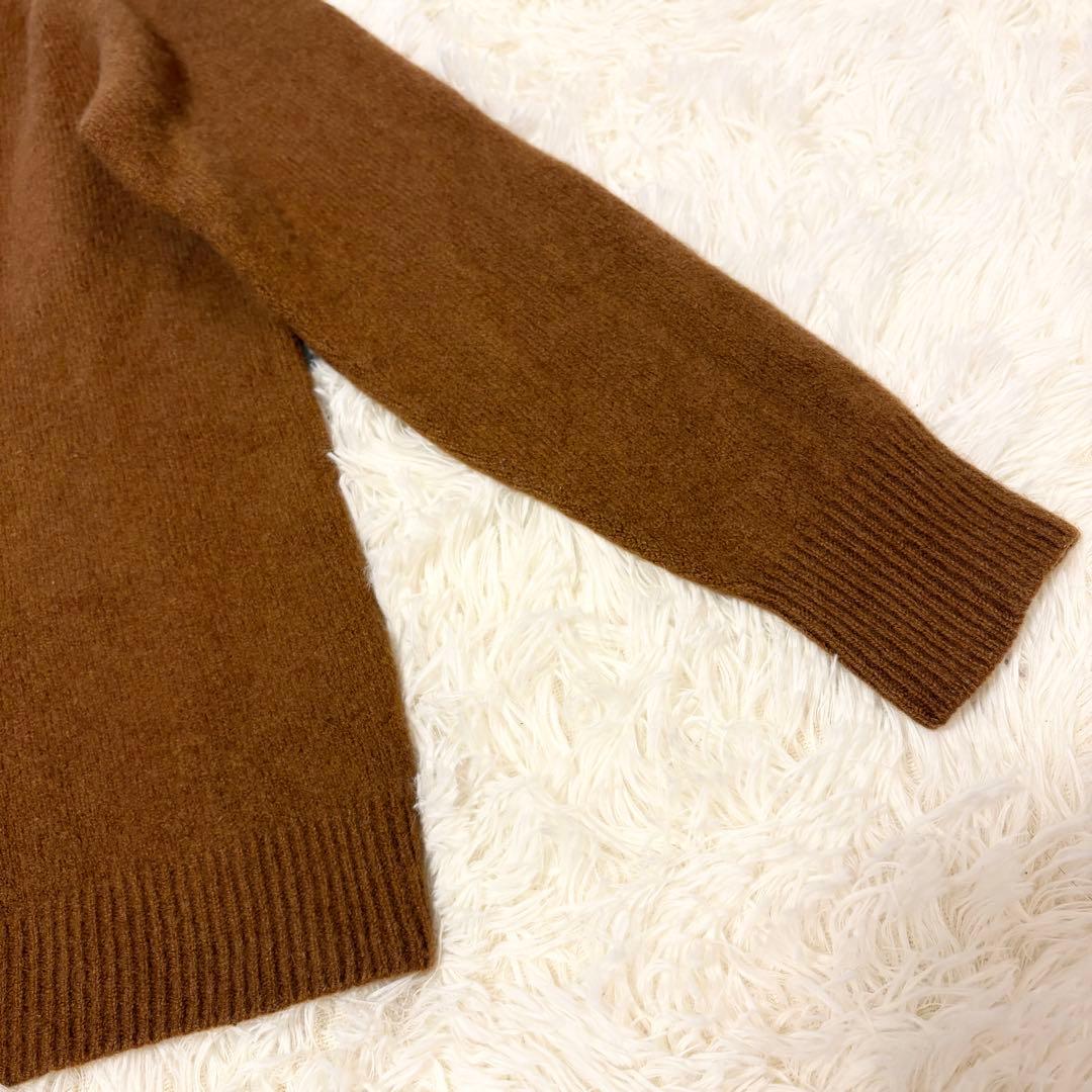 MARGARET HOWELL カシミヤ混 ニット ブラウン