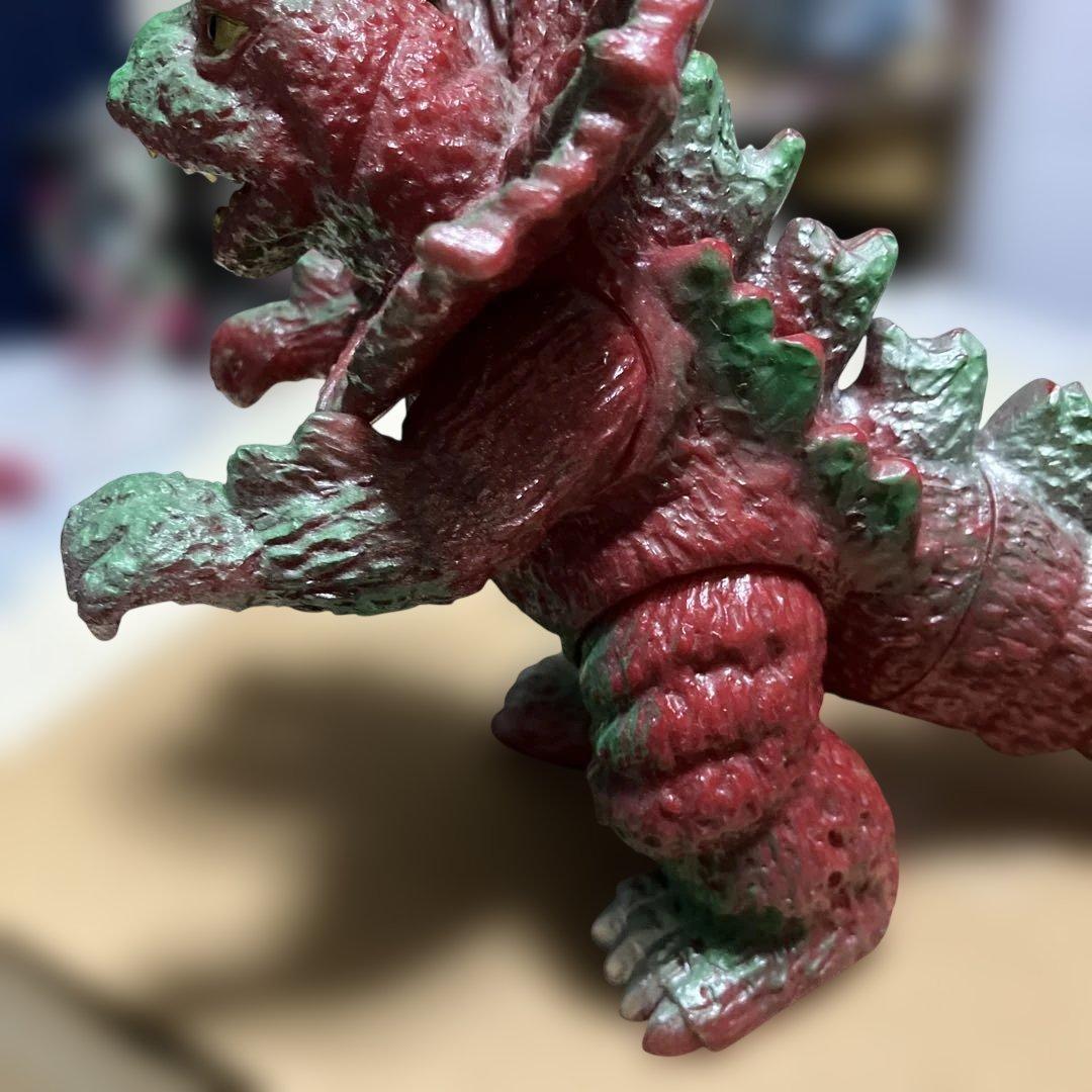 (激レア)(当時物)パチ　ポピーキングザウルス風　ジラース似　ソフビ　昭和レトロ