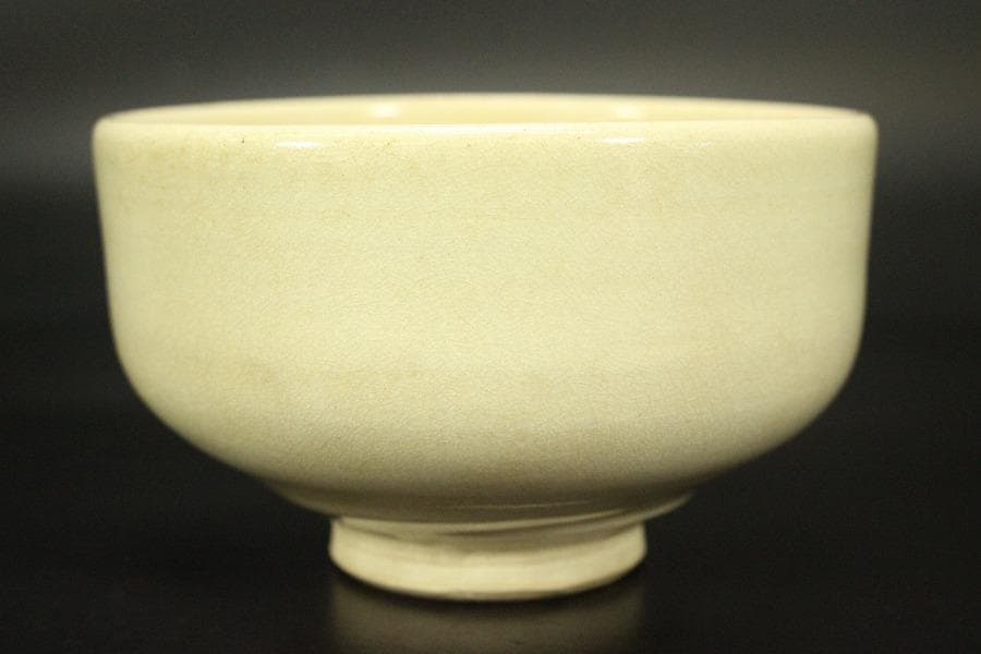 茶道具 白薩摩 朝日堂 茶碗 共箱(ZE722)