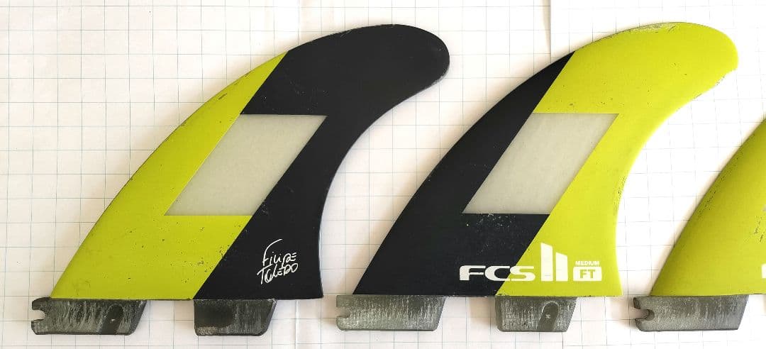 fcs2 フィン　サーフィン　フィリペ　エアコア トライフィン Mサイズ