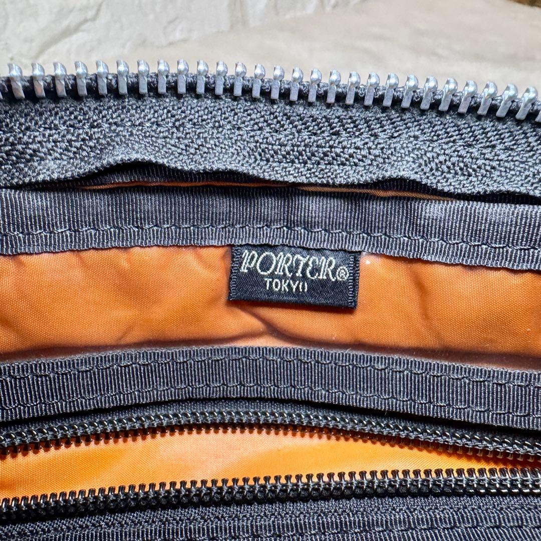 PORTER ポーター タンカー ショルダーバッグ ハーフムーン ブラック