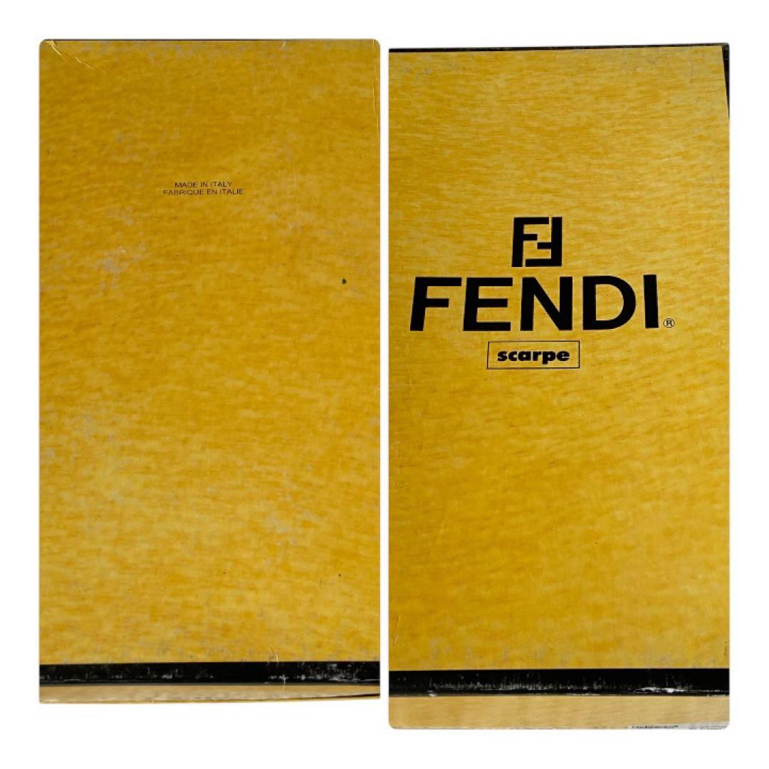 【希少】未使用品FENDIフェンディ靴ローファー 36.5 (23.5)レザー