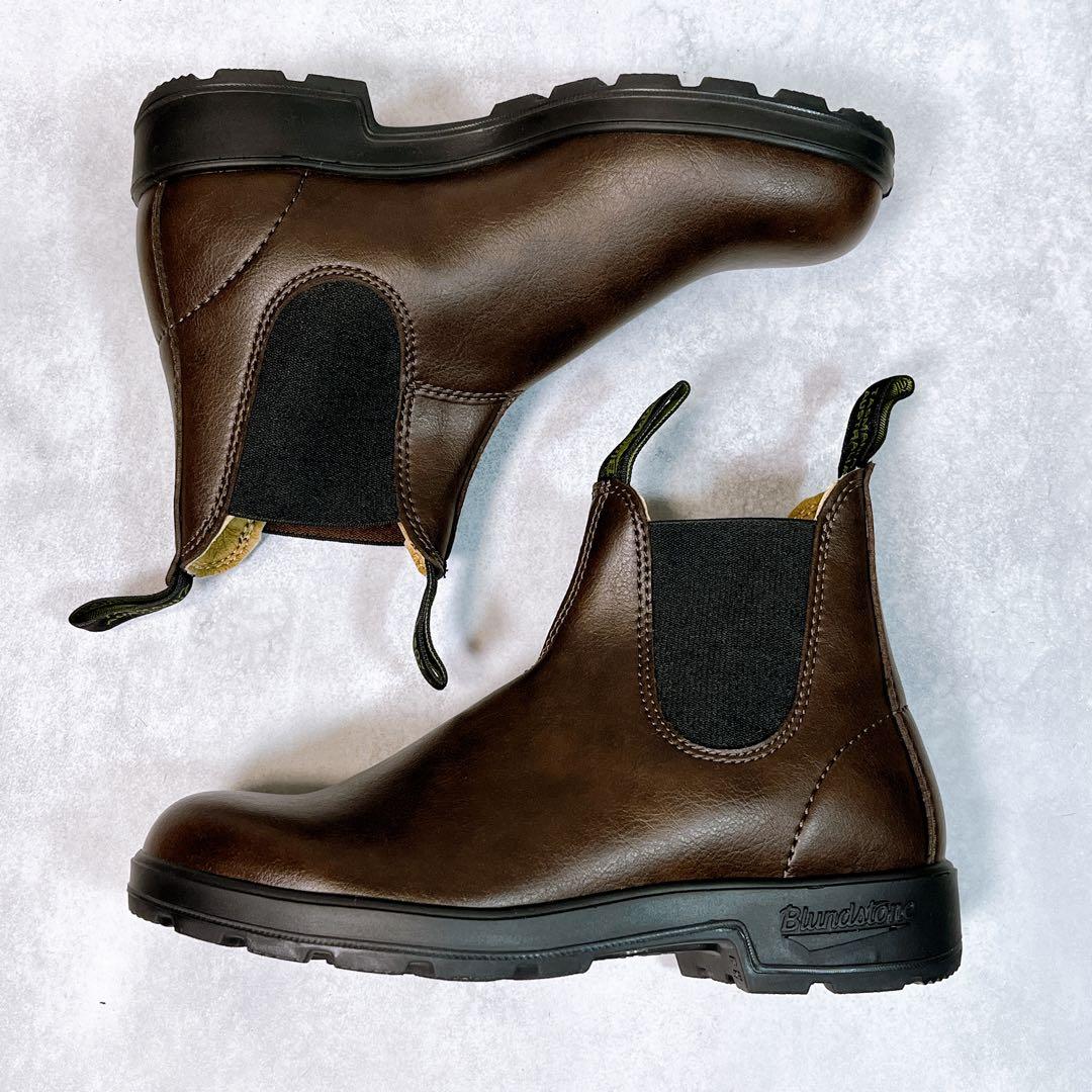 ☆ほぼ新品☆【ブランドストーン】サイドゴアブーツ (5) オリジナルヴィーガン