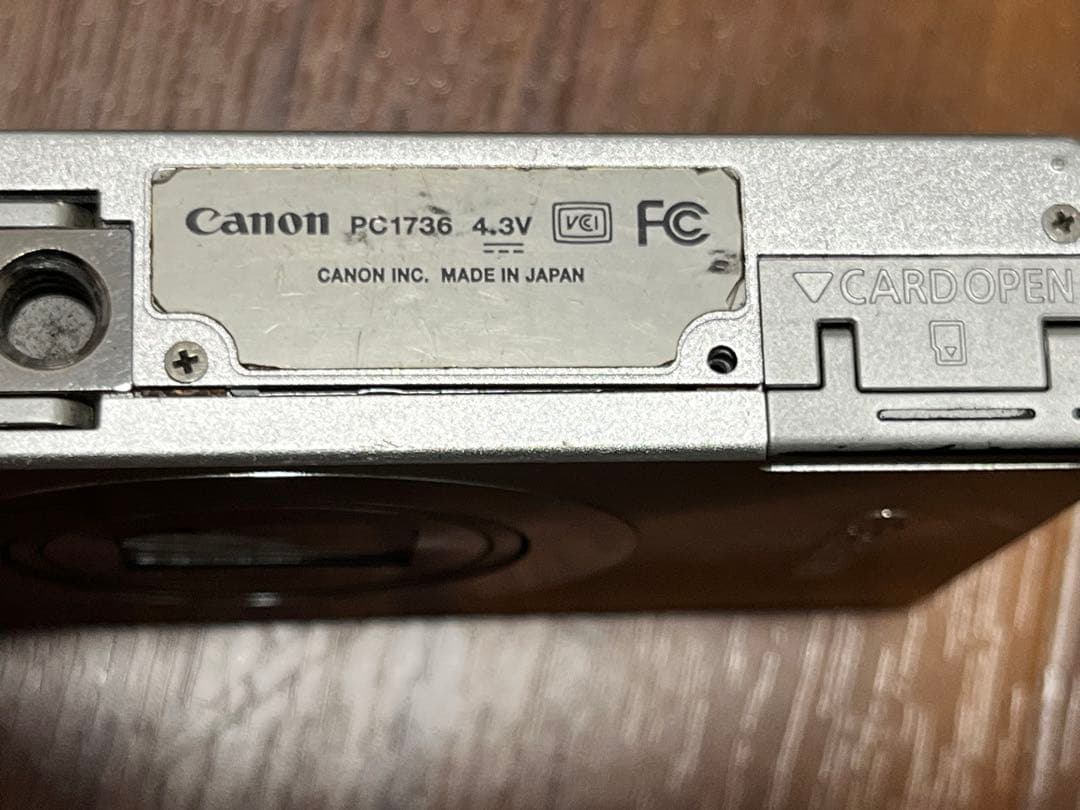 【動作未確認】Canon IXY3 PC1736