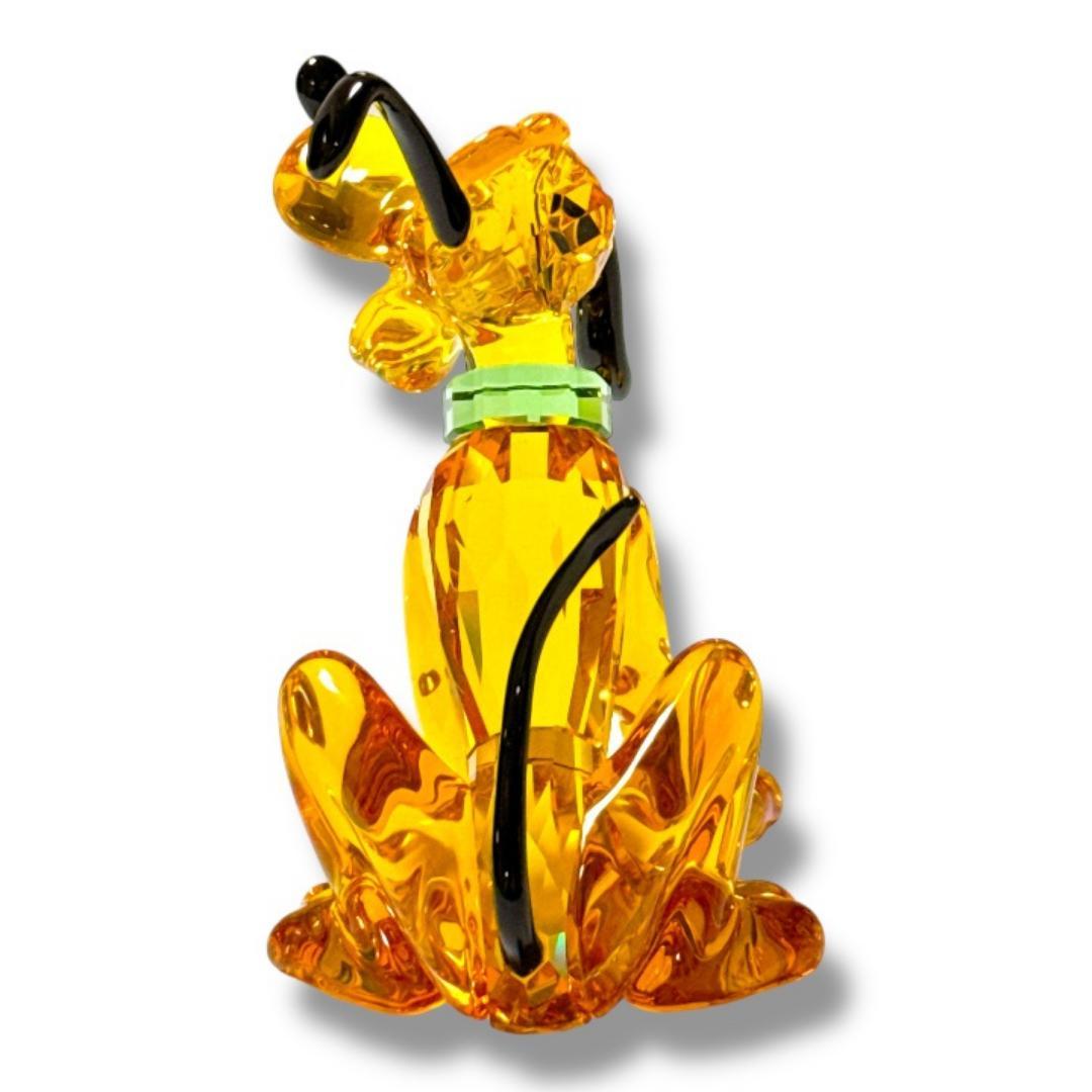 【超美品】スワロフスキー ディズニー プルート クリスタル オブジェ