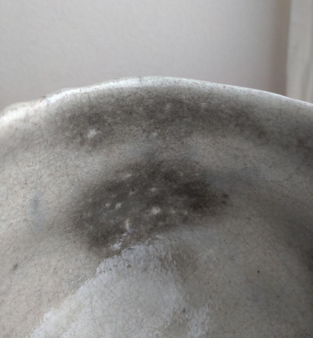 【名工】中村康平　白楽茶碗　共箱　大樋　樂　中村梅山　梅山窯　真作保証