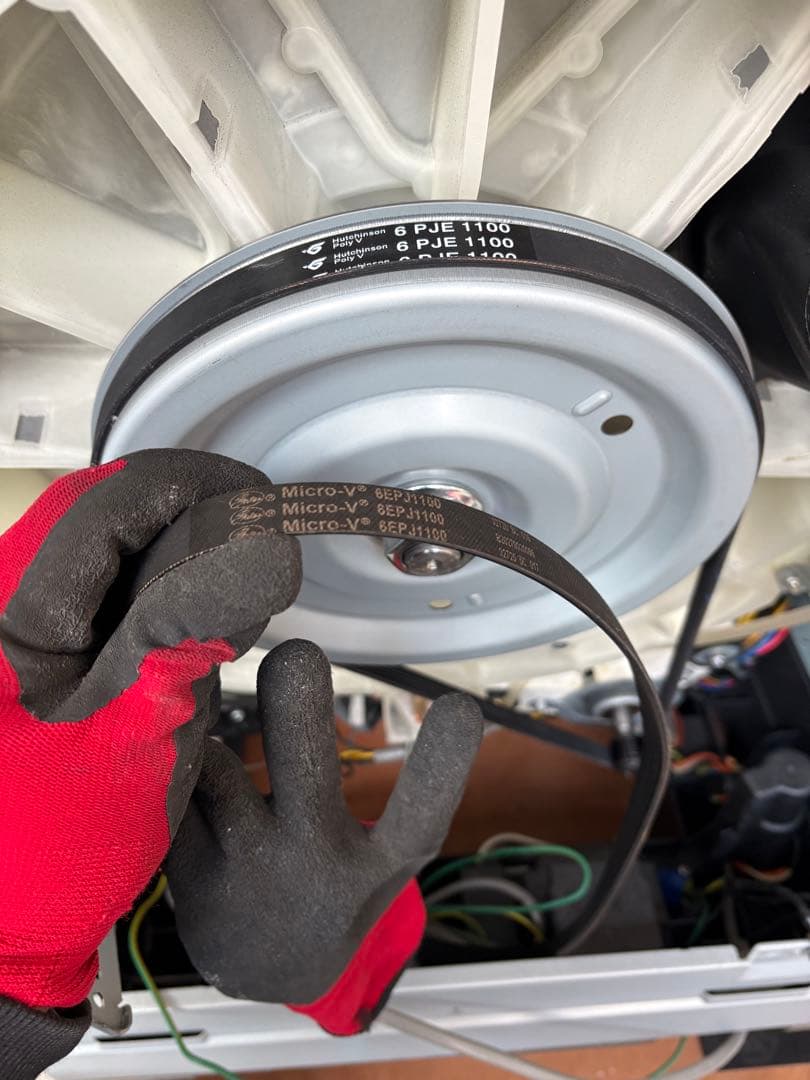 保証付 分解洗浄 ベルト新品 Panasonic NA-VX900AR