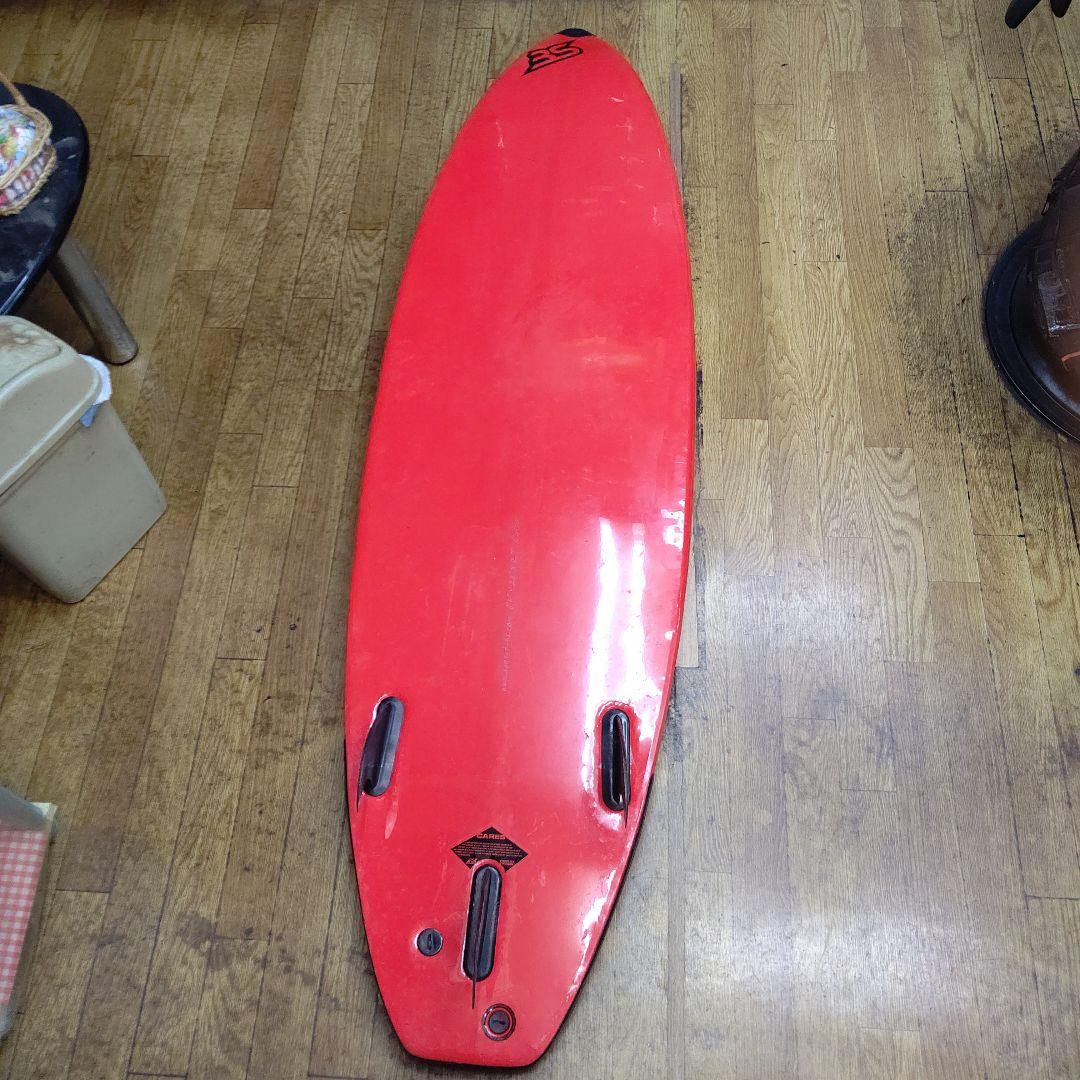引き取り希望です 千葉県内有料でお届けします ソフトショートボード レッド