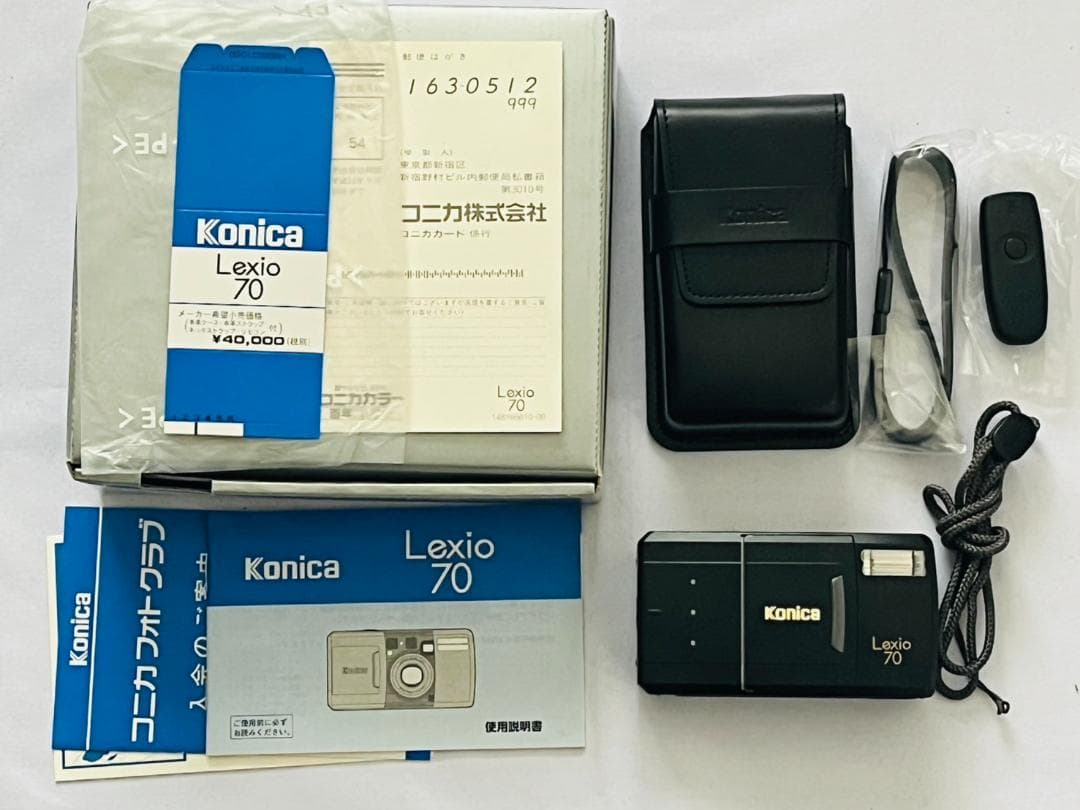 ■【美品】Konica Lexio70 コニカ フィルムカメラ 箱付