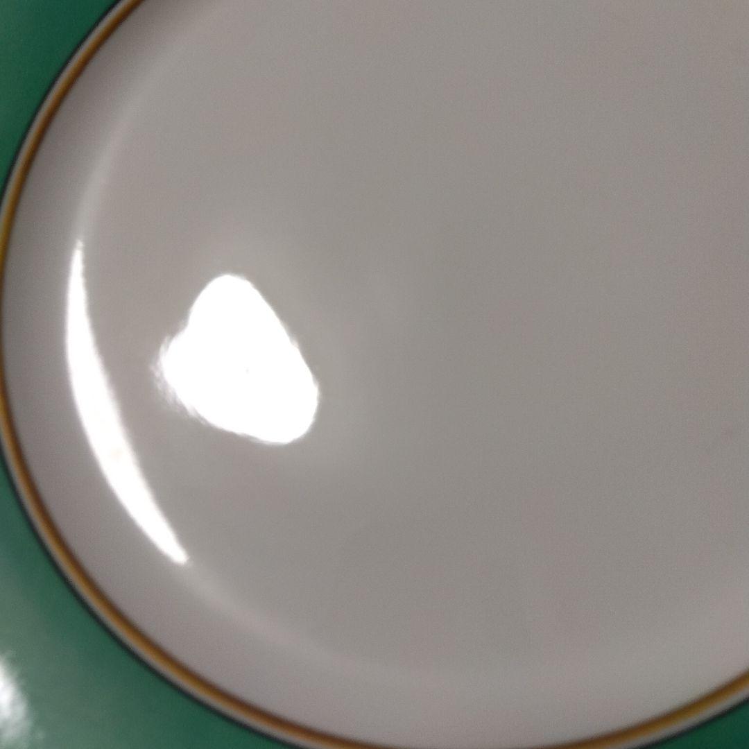 未使用品 Richard Ginori ジノリ インペログリーン　25cm ペア