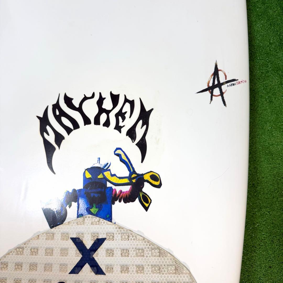 美品　placebo AARON CORMICAN 5’8ft サーフボード