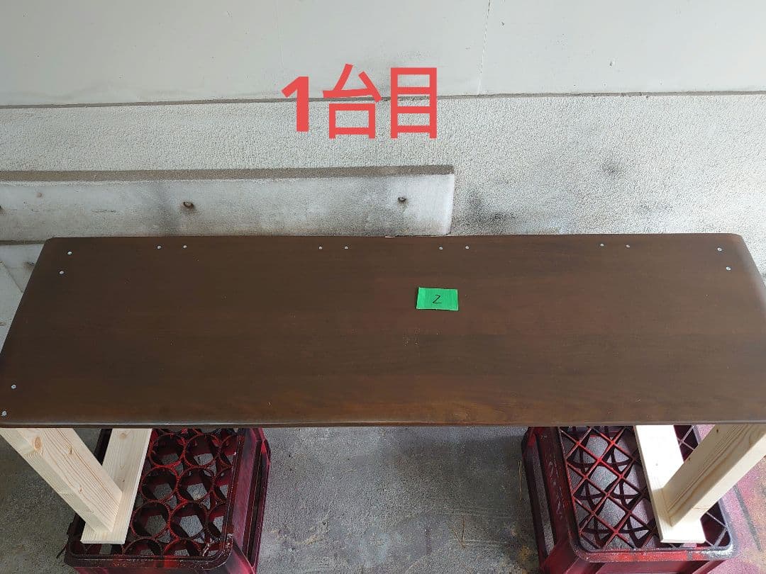 【其の33と34の2台セット】中古テーブルを加工するパチスロ実機を2台置く台