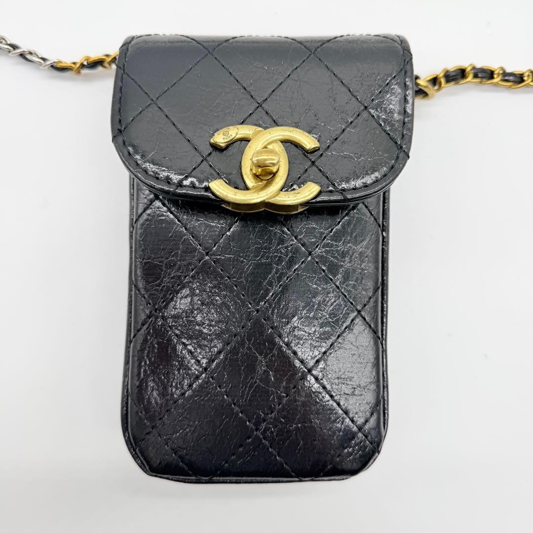 CHANEL シャネル ショルダーバッグ ノベルティ スマホポーチ