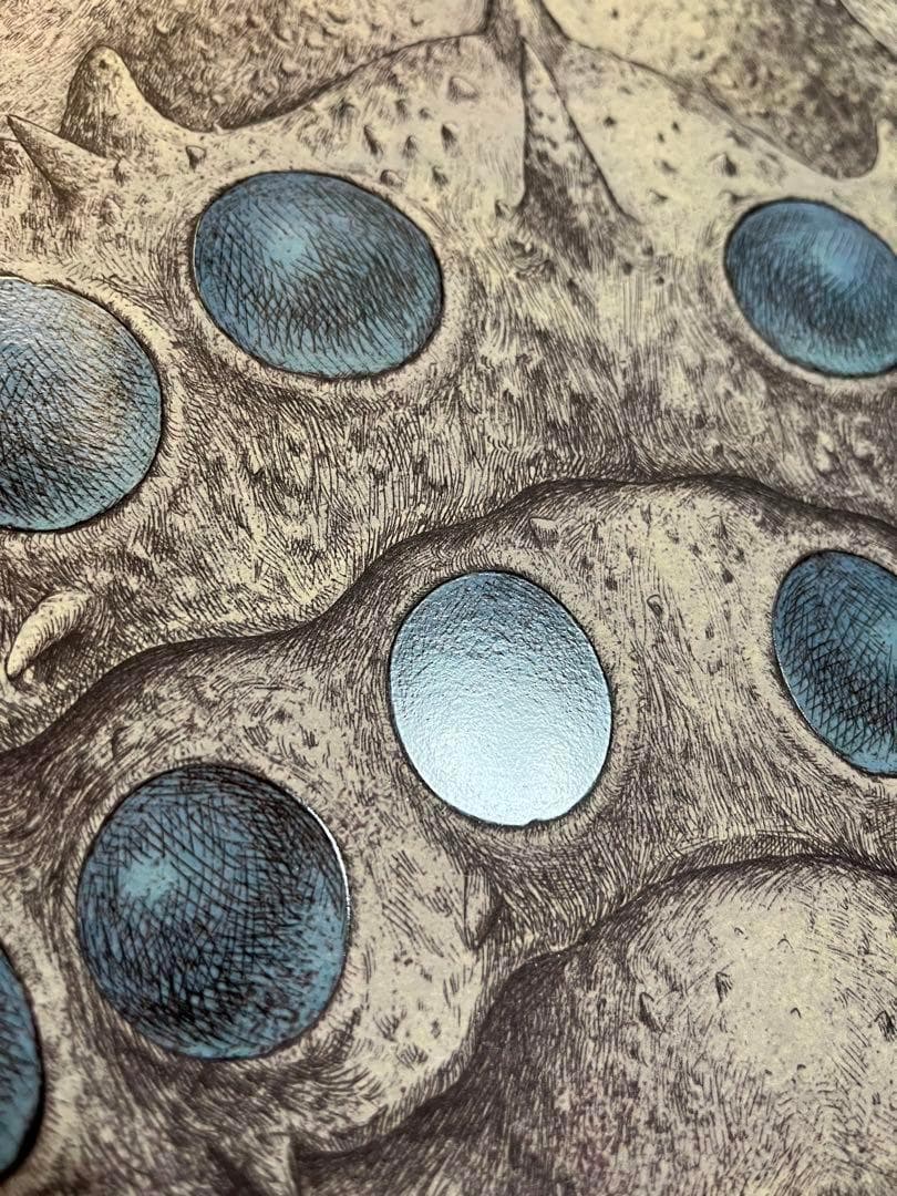 【2枚セット】台湾限定　風の谷のナウシカA2王蟲ポスター＆A3香り加工付ポスター