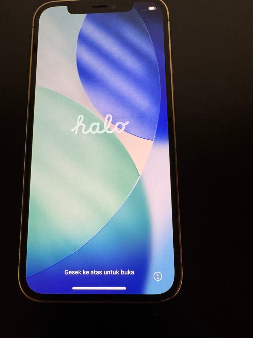 Apple iPhone 12Pro ゴールド iface付き