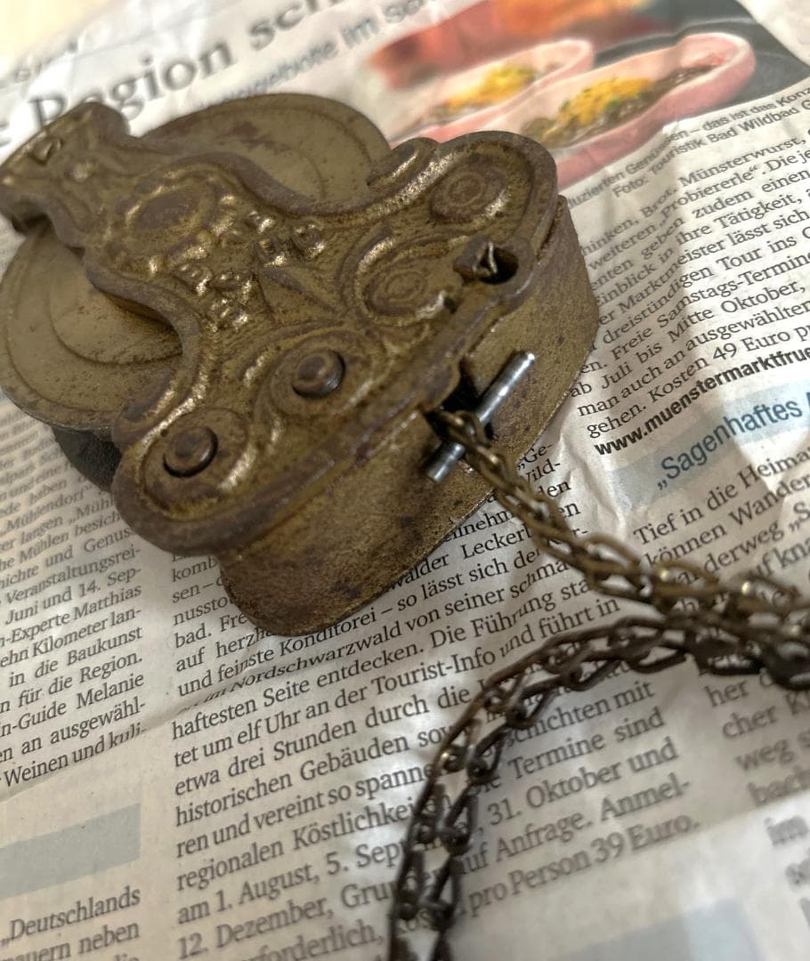 フランスアンティーク　ランププーリー　照明金具　ブロカント　古道具