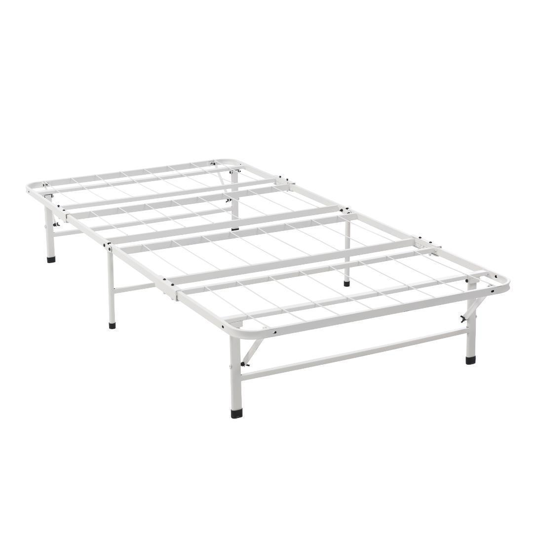 パイプベッド折りたたみベッドシングルベッド下収納シングルベッド耐荷重200kg