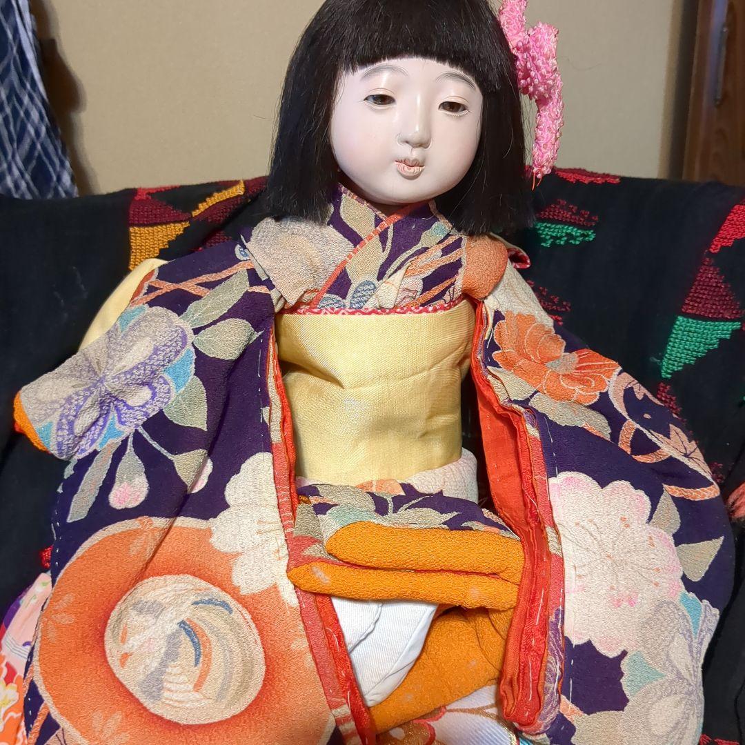大難あり　銘あり　とても可愛らしい市松人形　12号