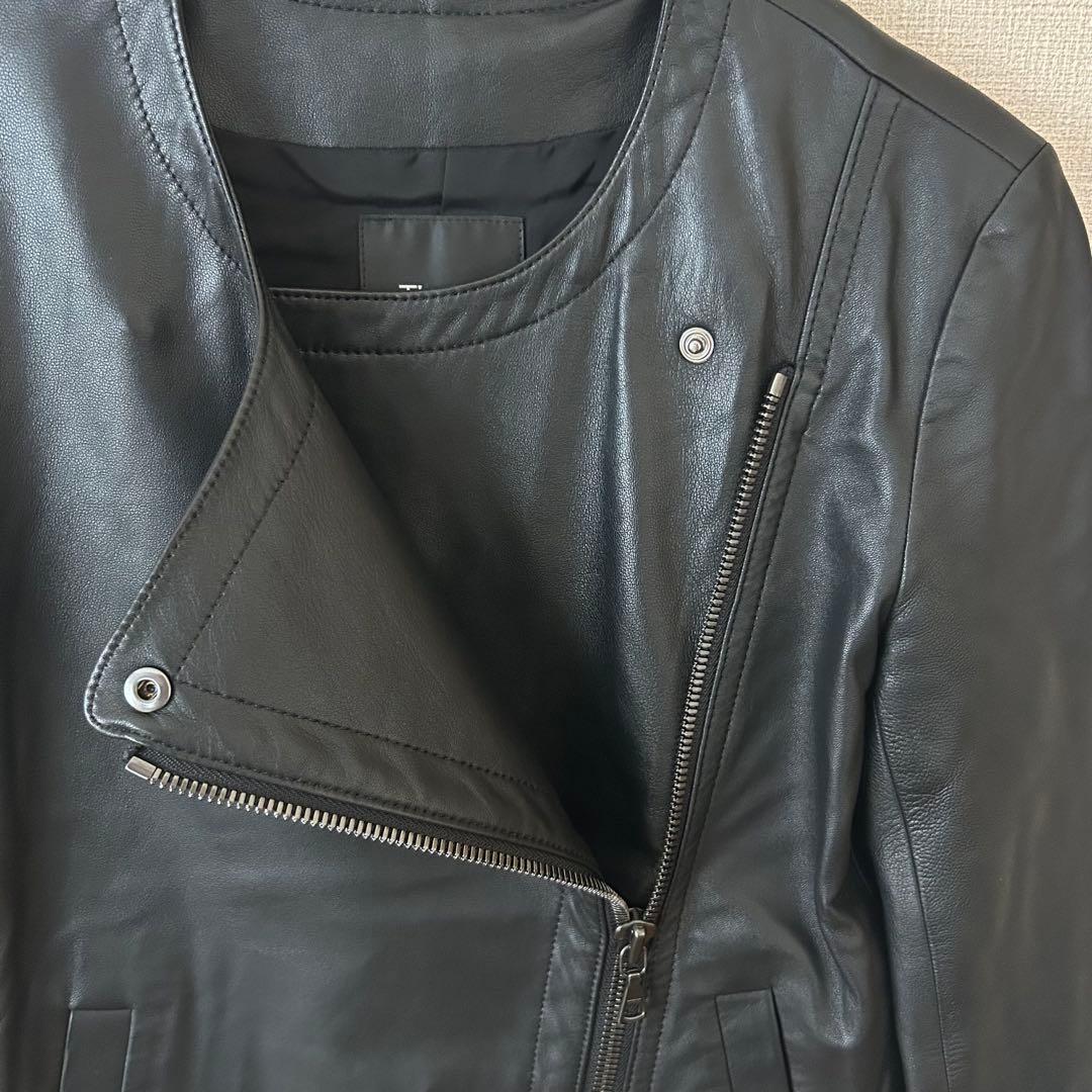 ウサギ様 Theory セオリー 羊革 ライダースジャケット S