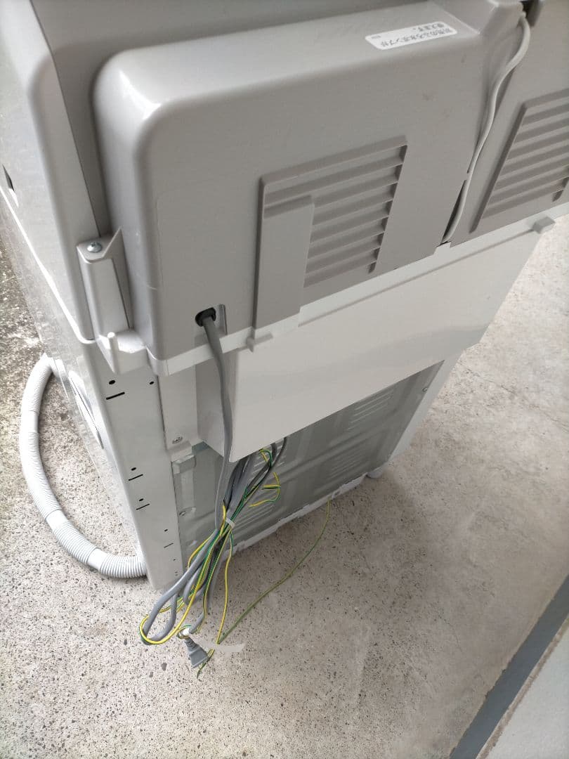 送料無料　SHARP縦型洗濯乾燥機　ES-PH8C-N