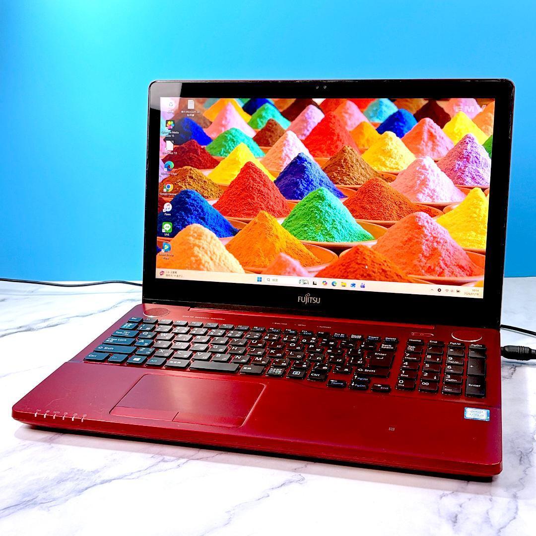 美品☆Corei7・8GB・SSD512・フルHD・ブルーレイ・ノートパソコン