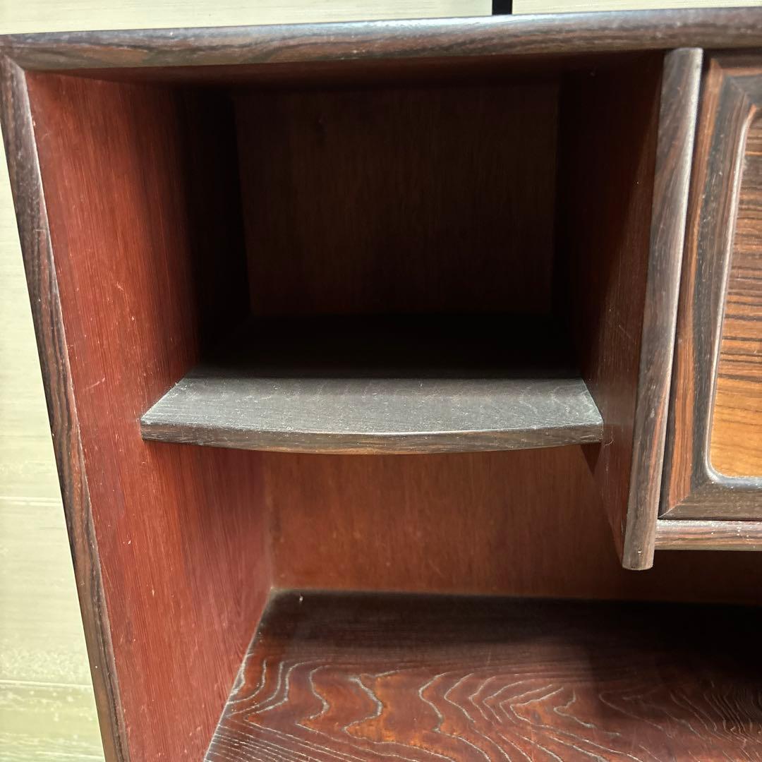 茶箪笥　木製レトロ茶道具棚