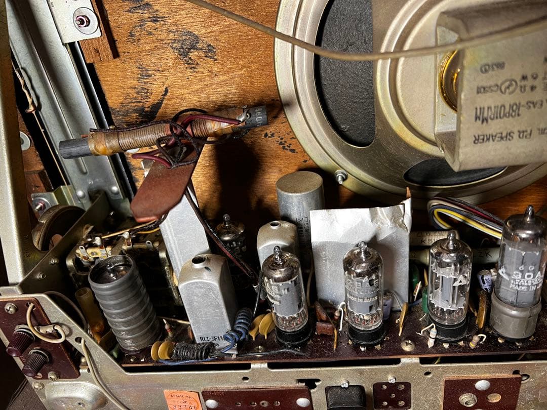 NATIONAL RE-760 真空管ラジオ　FM/AM OK 通電OK