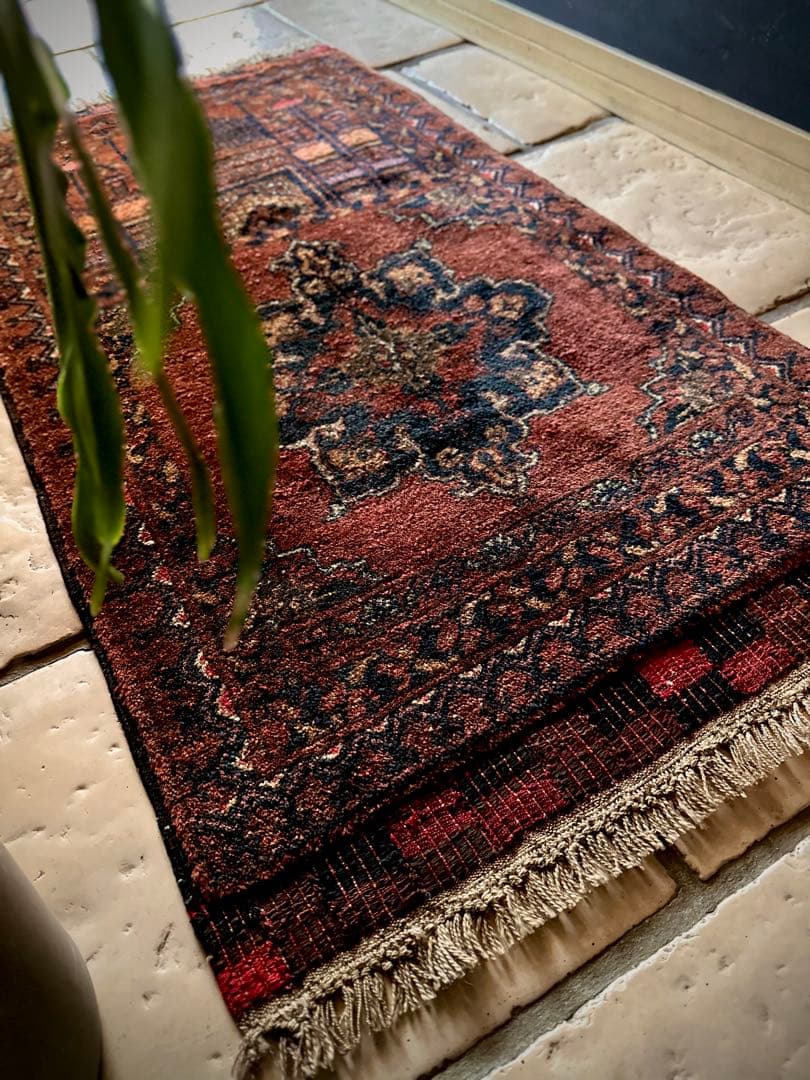 トライバルラグ　ヴィンテージラグ　アフガンラグ　トルクメン　プリミティブアート