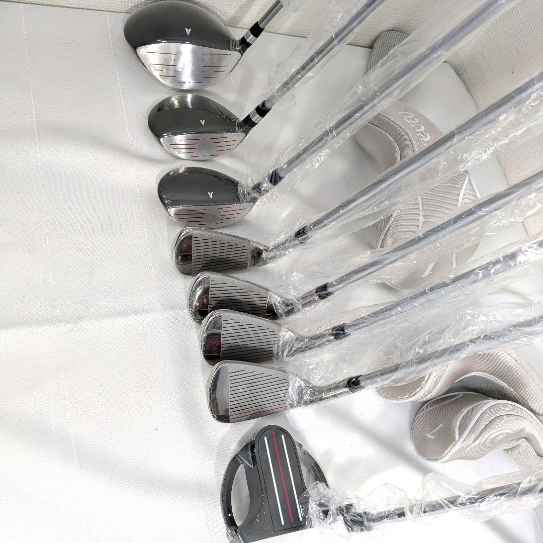新品未使用 レディースゴルフクラブ8本セット Lシャフト
