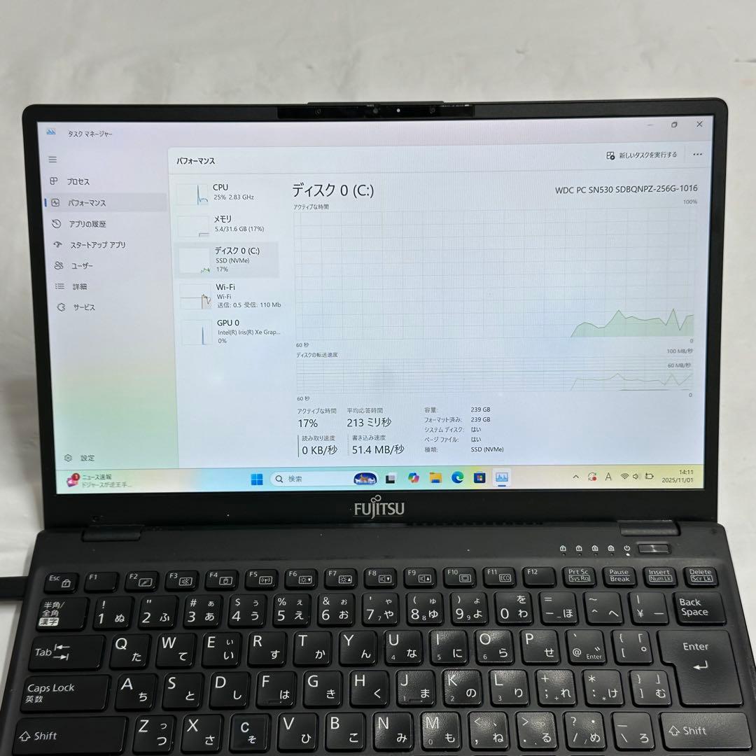 【最高峰】Lifebook U9311/F i7 32GB タッチパネル・LTE