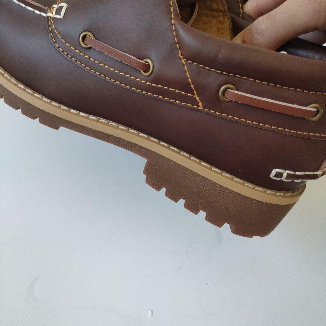 ティンバータイプ　スリーアイ　3eye デッキシューズ　26.5から27センチ