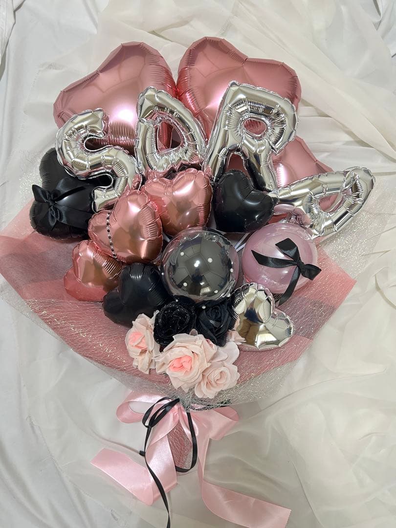 ひな　2点　卒業式　バルーン花束　ブーケ　 オーダー　プレゼント