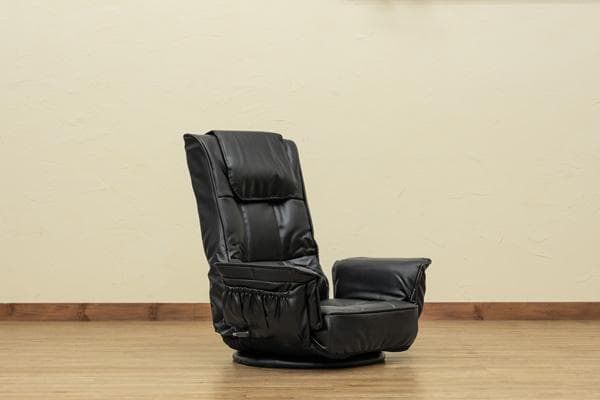 タイムセール中！！傷や汚れに強い座椅子♪レザー仕様