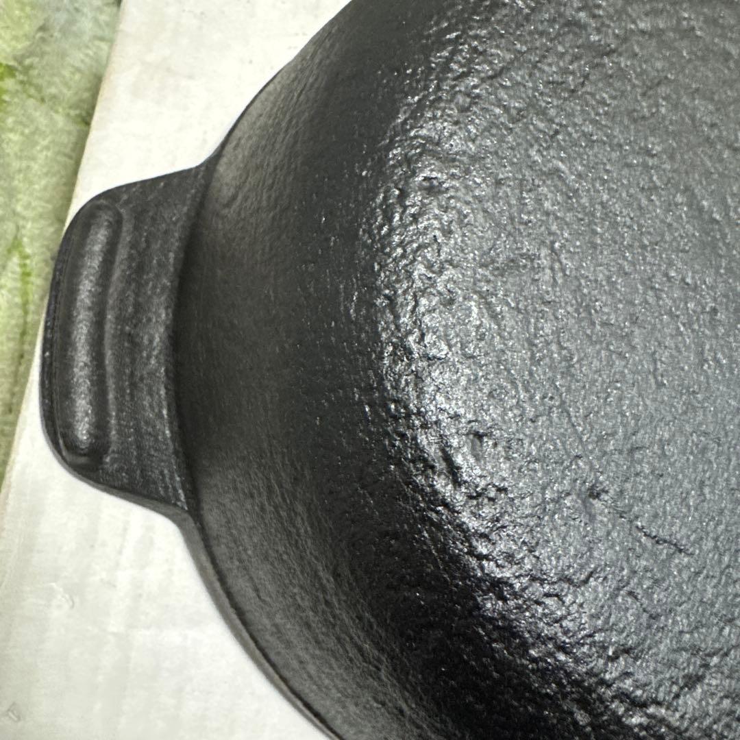 未使用！ 山王堂謹製 久慈砂鉄鍋 天ぷら鍋 廃業 入手困難 希少品 美品！！