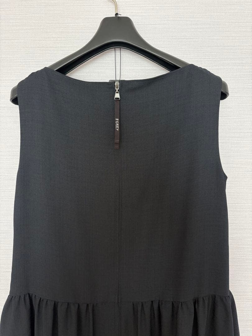 【美品】FOXEY フォクシー ナンタケットドレス ティアード ワンピース