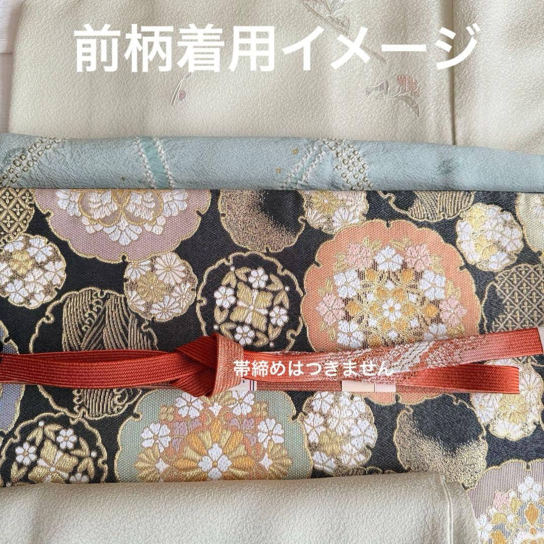 西陣まいづる　フォーマル袋帯　端華雪輪重文　帯揚げセット