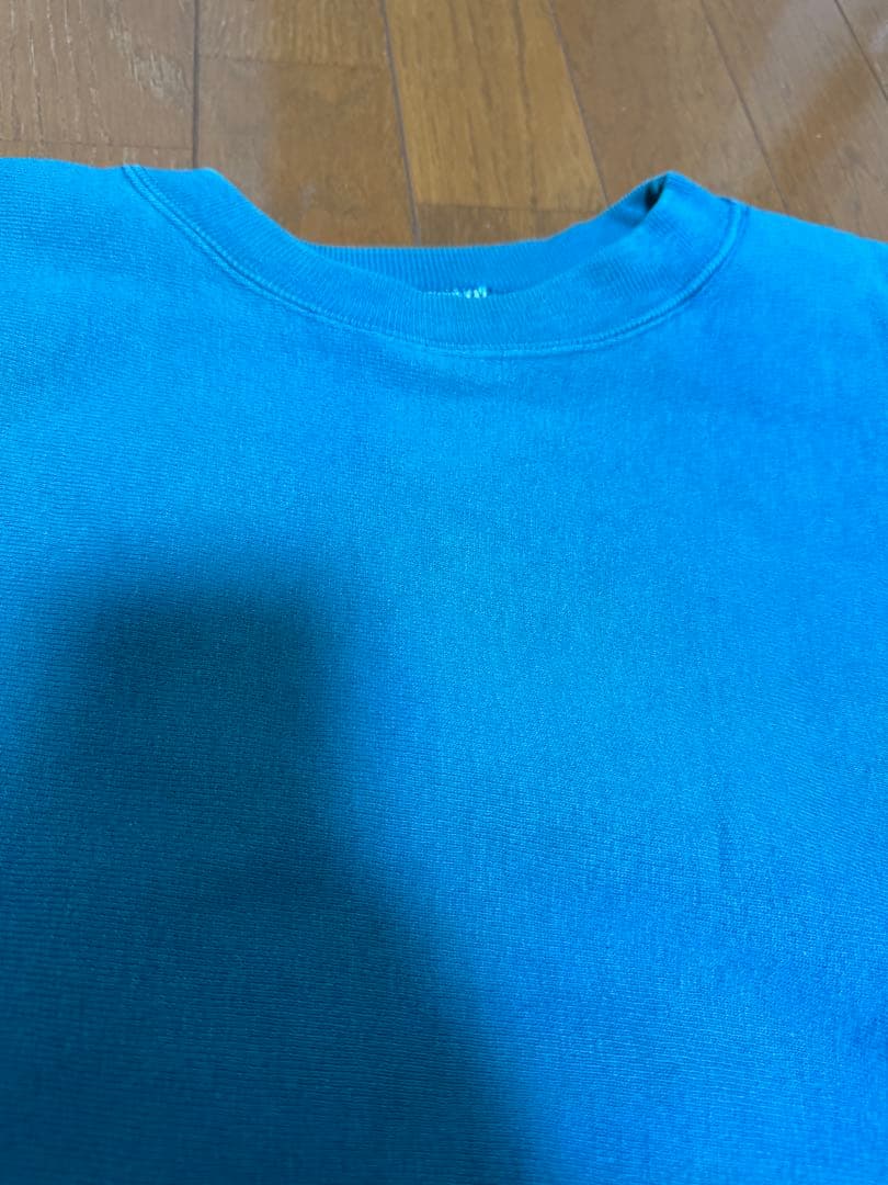 rererere　チャンピオン　リバースウィーブ 90s ターコイズブルー