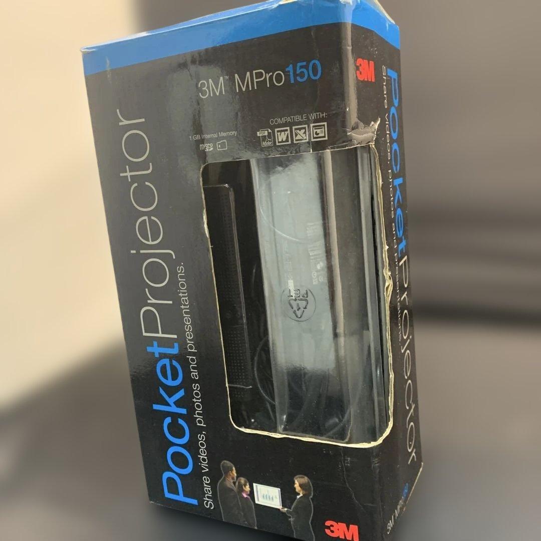 住友スリーエム　3M Mpro150 ポケットプロジェクター　本体加水分解気味