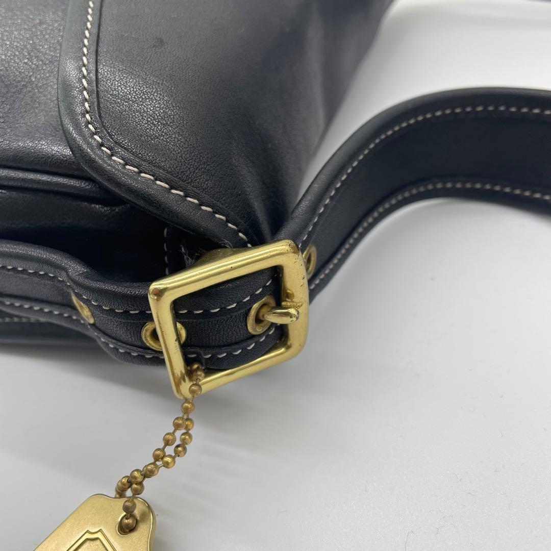 【極美品】コーチ　ワンショルダーバッグ　ソーホー　レザー　パンプトン　ブラック