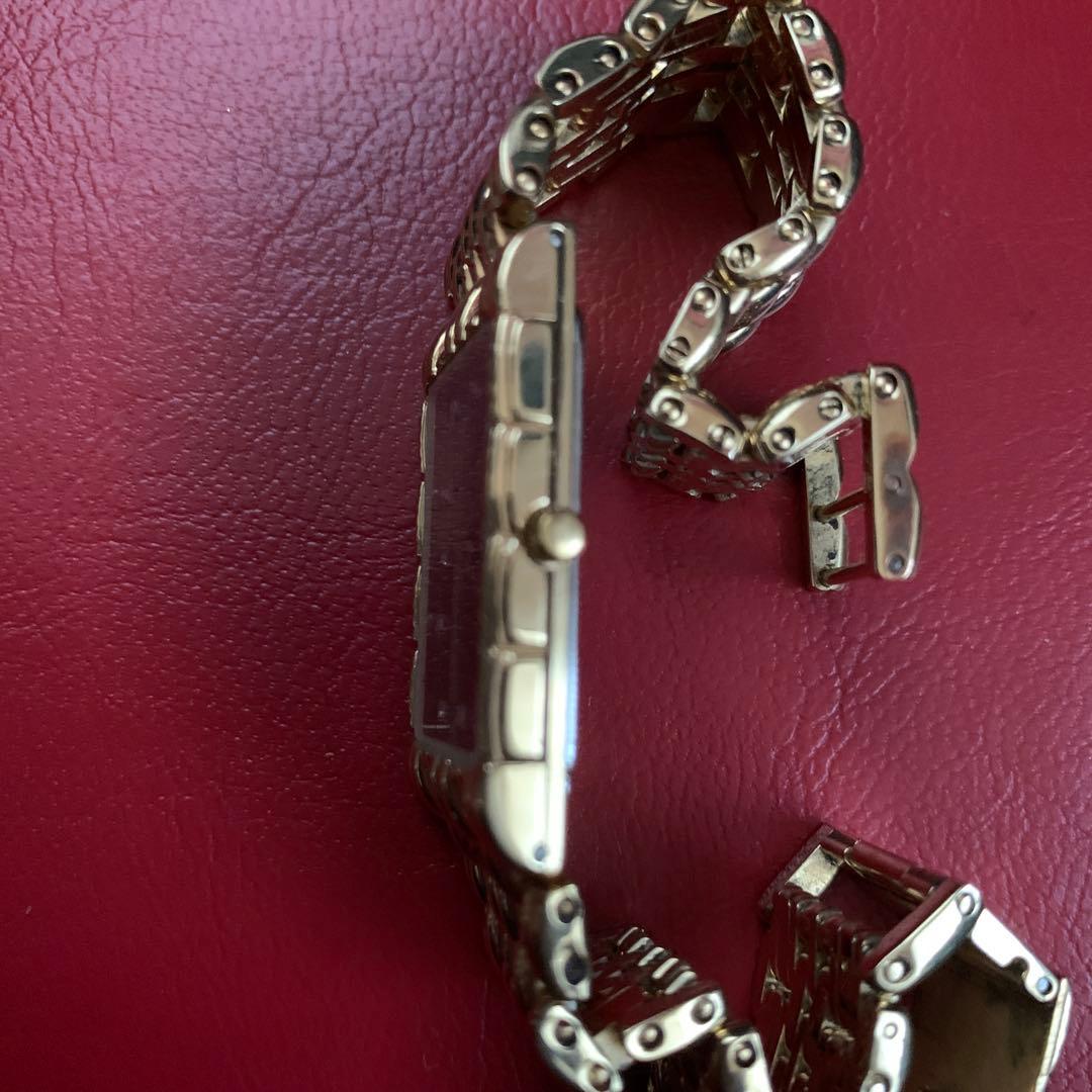 価格見直し　ロンジン　ダイヤ入りスクエア型QWR クォーツ