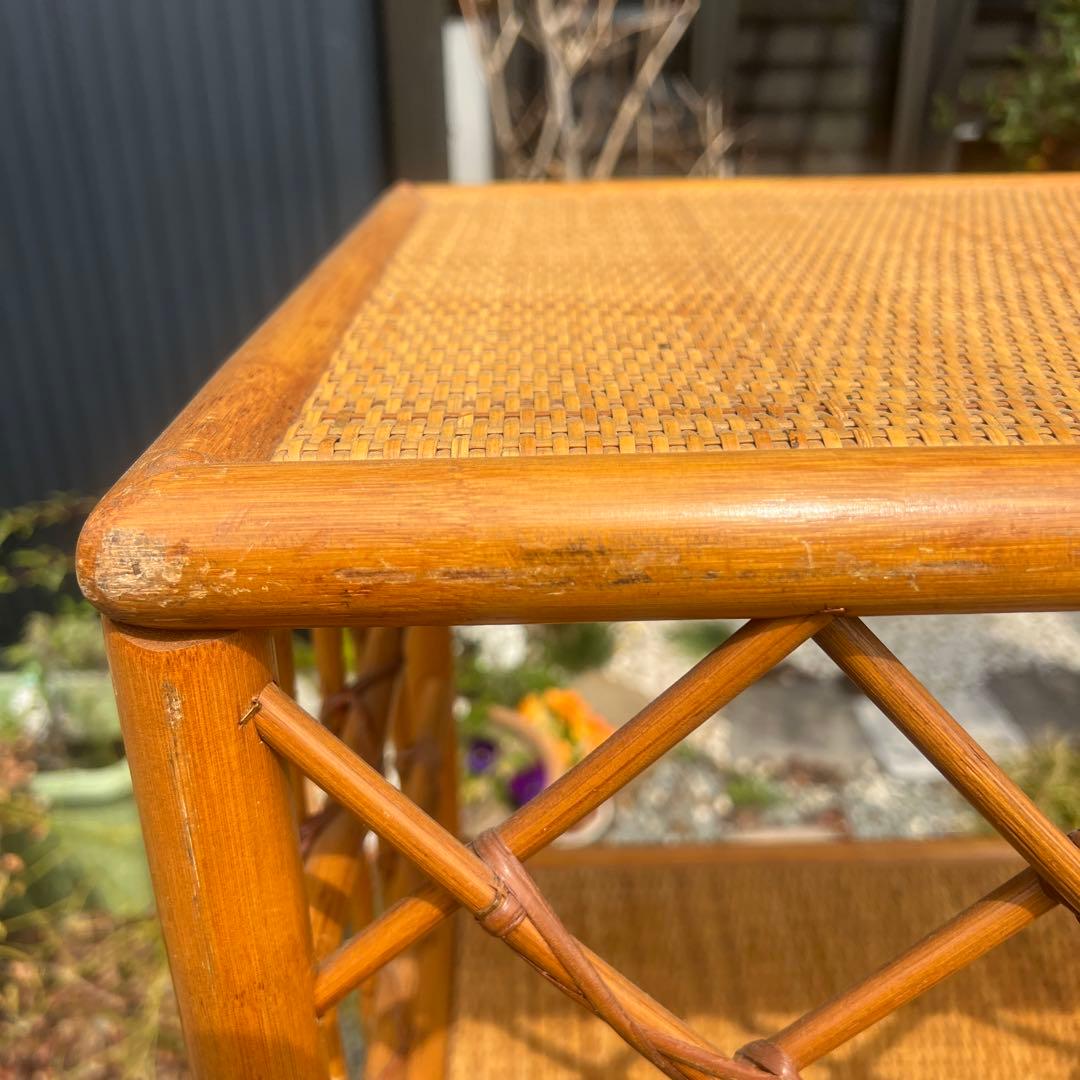 2 THE BEACH STORE 様 籐家具 ラタン 飾り棚 エスニック