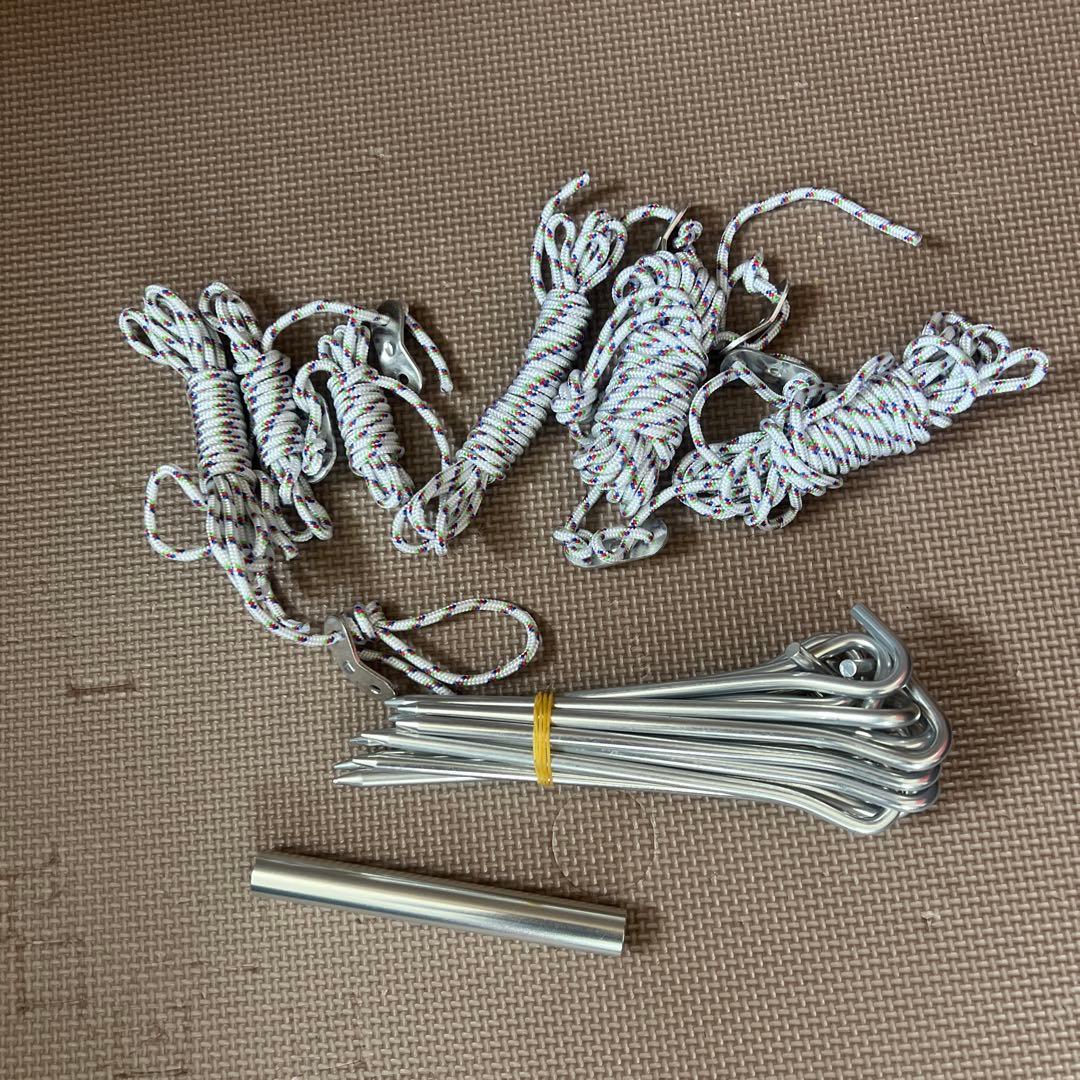 スノーピーク エントリーパックts マット ポールセット